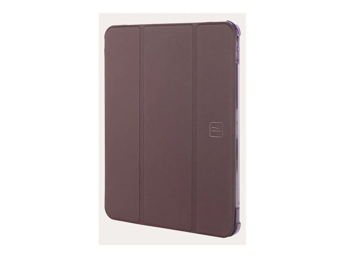 TUCANO Satin - Flip-Hülle für Tablet - Polykarbonat-Schale, Rand aus thermoplastischem Polyurethan (TPU) IPDA11M2ST-PP