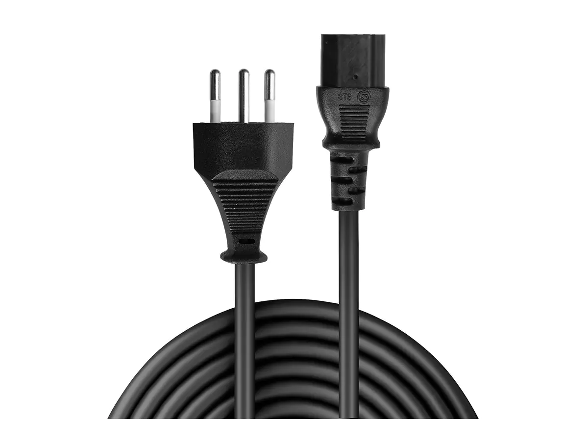 Lindy Stromkabel - power IEC 60320 C13 zu Schweiz, 3-polig (M) 30417