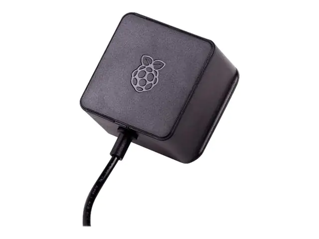 Raspberry Pi - Netzteil - Wechselstrom 100-240 V - 15 Watt - Europa - Schwarz - für Raspberry Pi 4 Model B, 400 Personal Computer Kit Raspberry Pi - Netzteil - Wechselstrom 100-240 V - 15 Watt - Europa - Schwarz - für Raspberry Pi 4 Model B, 400 Personal Computer Kit