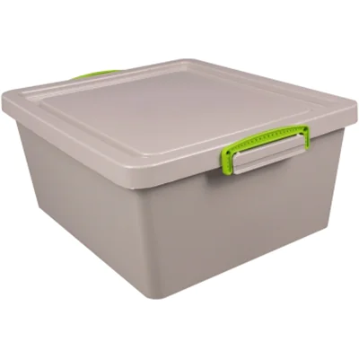 Really Useful Box Aufbewahrungsbox Recycling Economie 38,3 x 19,5 x 46 cm (B x H x T) 17,5l Polypropylen, 100 % recycelt taubengrau Really Useful Box Aufbewahrungsbox Recycling Economie 38,3 x 19,5 x 46 cm (B x H x T) 17,5l Polypropylen, 100 % recycelt taubengrau