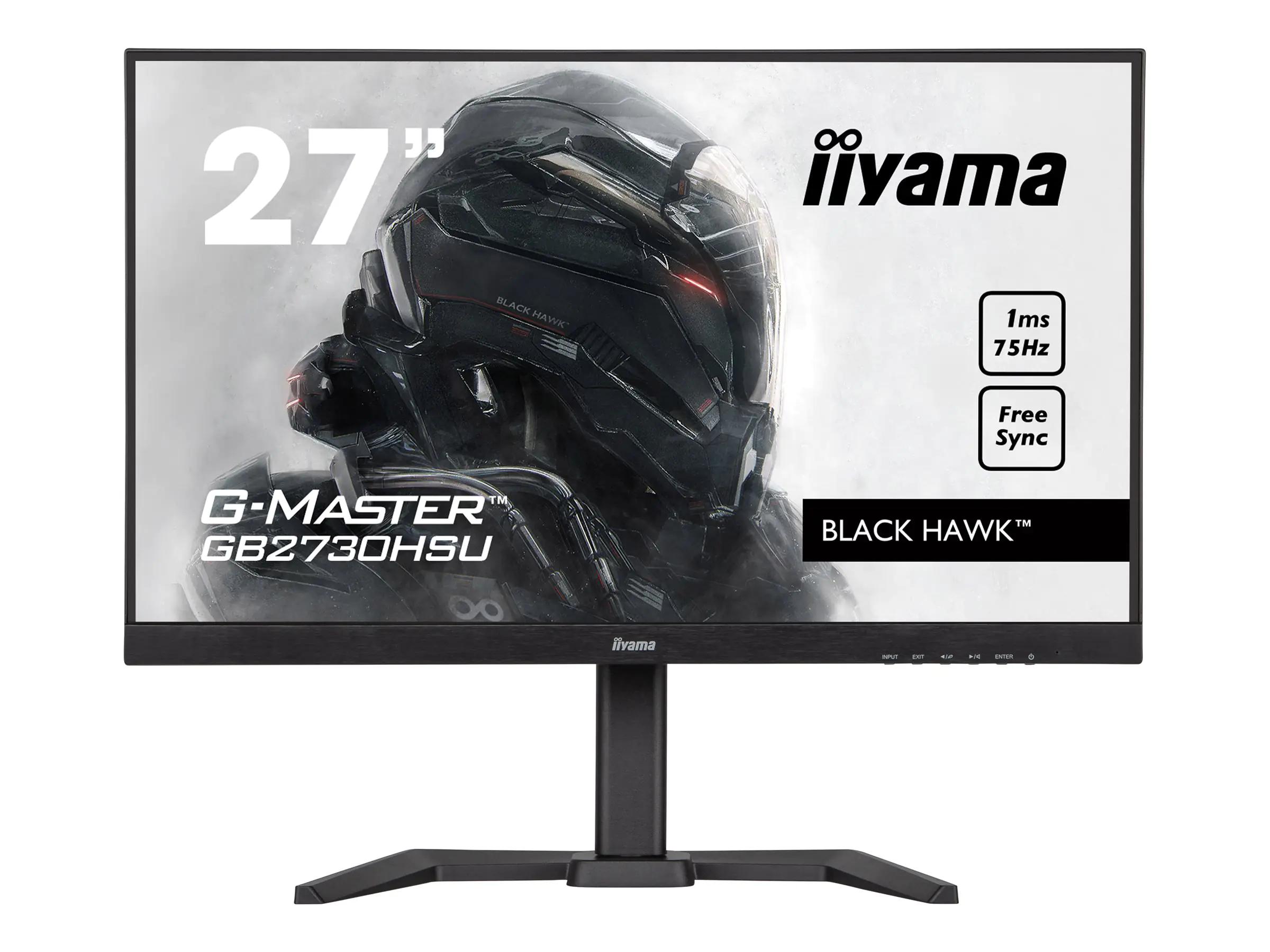 Iiyama G-MASTER Black Hawk GB2730HSU-B5 - LED-Monitor - 68.6 cm (27")