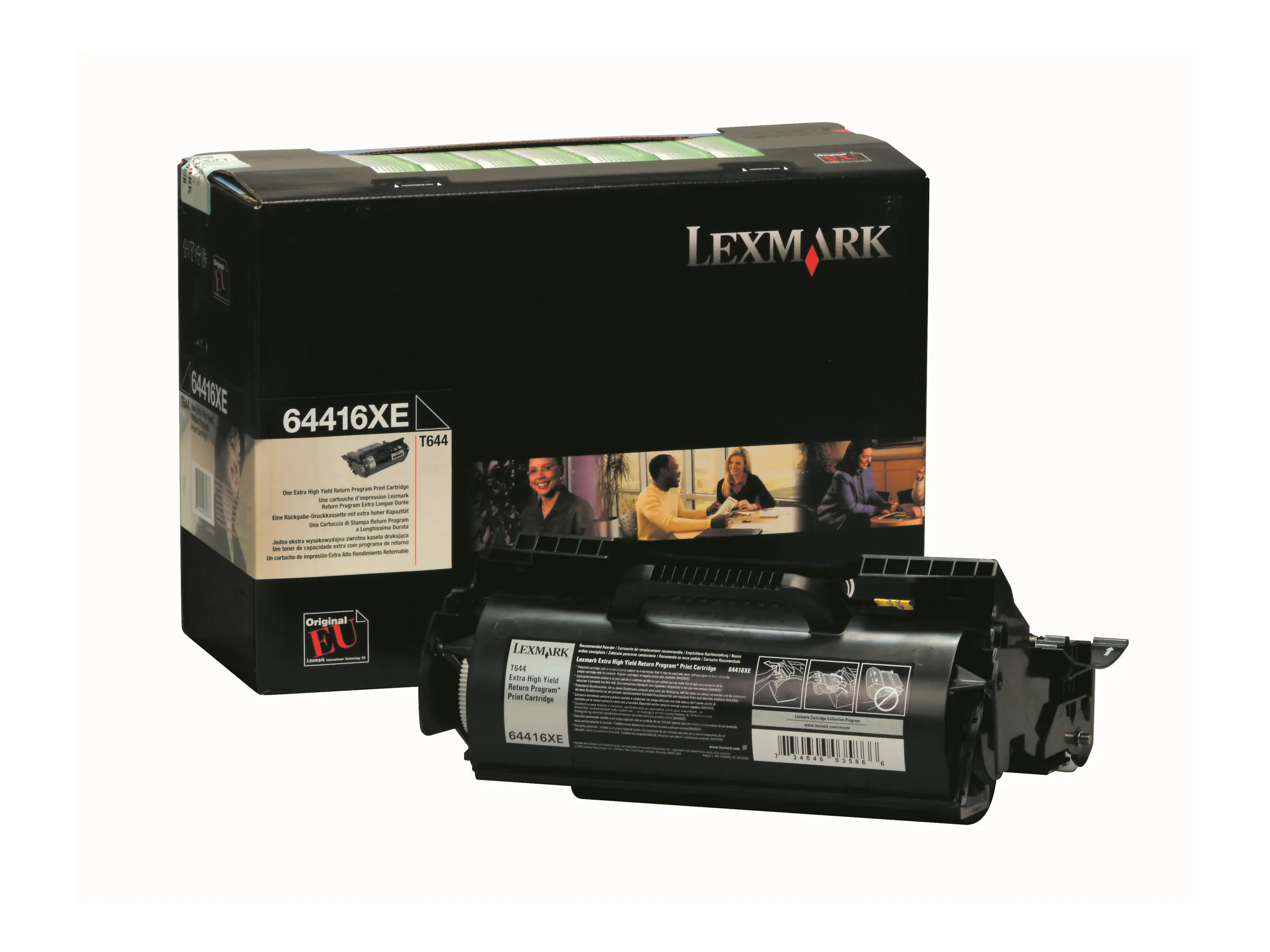 Lexmark Toner 64416XE schwarz 32.000 Seiten Prebate 1 Stück