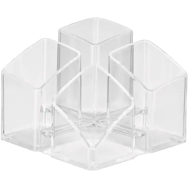 HAN Schreibtischköcher SCALA 17450-23 4Fächer transparent HAN Schreibtischköcher SCALA 17450-23 4Fächer transparent