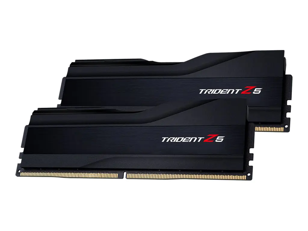 G.Skill Trident Z5 - DDR5 - Kit - 32 GB: 2 x 16 GB - DIMM 288-PIN - 6000 MHz / PC5-48000 - CL40 - 1.3 V - ungepuffert - non-ECC - mattschwarz