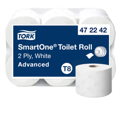 Tork Toilettenpapier SmartOne 472242 2-lagig weiß 6 Ro/Pack Tork Toilettenpapier SmartOne 472242 2-lagig weiß 6 Ro/Pack
