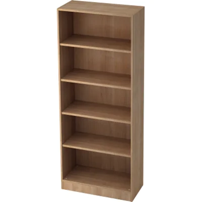 Hammerbacher Regal Solid V6000/N 5OH 80x40x200,4cm nußbaum Hammerbacher Regal Solid V6000/N 5OH 80x40x200,4cm nußbaum