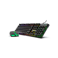 INCA Cian INCA RAINBOW EFFECT MECHANICAL FEEL GAMING KEYBOARD & MOUSE SET