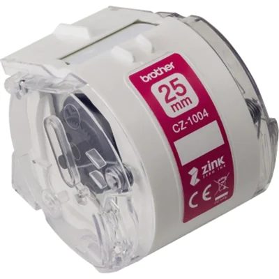 Brother Farbetikettenrolle CZ1004 25mm Länge 5m Brother Farbetikettenrolle CZ1004 25mm Länge 5m