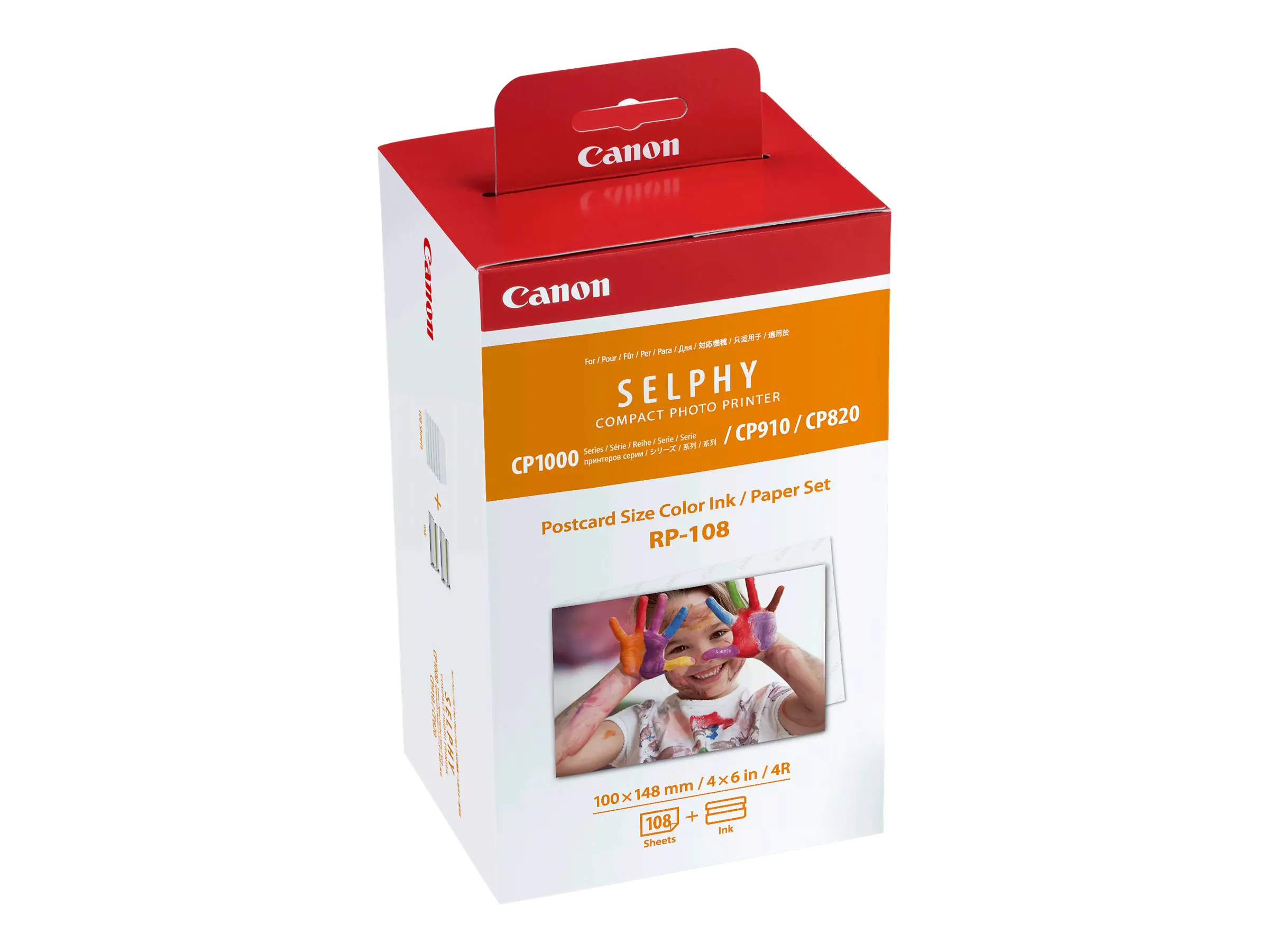 Canon RP-108 - Farbbandkassetten- und Papier-Kit 8568B001