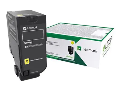 Lexmark Gelb - original - Tonerpatrone LRP 74C2SY0