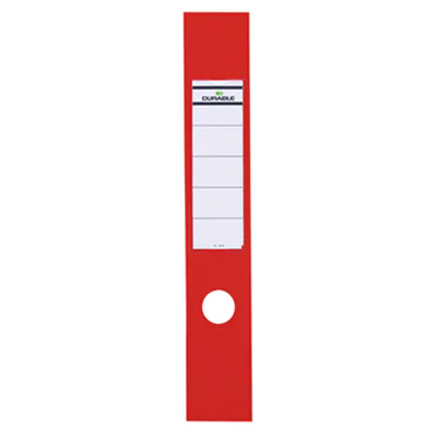DURABLE Ordneretikett ORDOFIX 809003 breit/lang rt 10 St./Pack. DURABLE Ordneretikett ORDOFIX 809003 breit/lang rt 10 St./Pack.