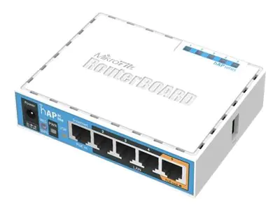 MikroTik RouterBOARD hAP ac lite RB952UI-5AC2ND - Funkbasisstation - 100Mb LAN - Wi-Fi 5 - 2.4 GHz, 5 GHz - Gleichstrom