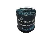MEDIARANGE 100 x DVD+R DL - 8.5 GB 8x - Spindel MR470