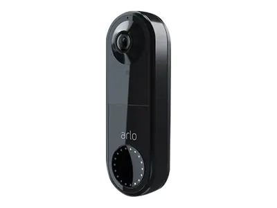 Arlo Video Doorbell - Videogegensprechanlage - Wechselstrom betrieben - 1 Kamera(s) - Schwarz