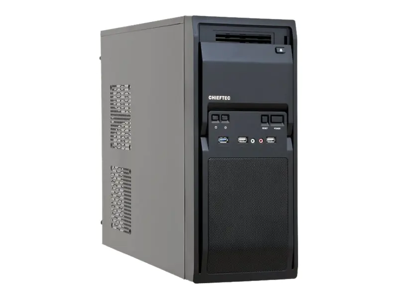 Chieftec LIBRA Series LG-01B - Tower - ATX - keine Spannungsversorgung (ATX12V 2.3/ PS/2) - Schwarz - USB/Audio
