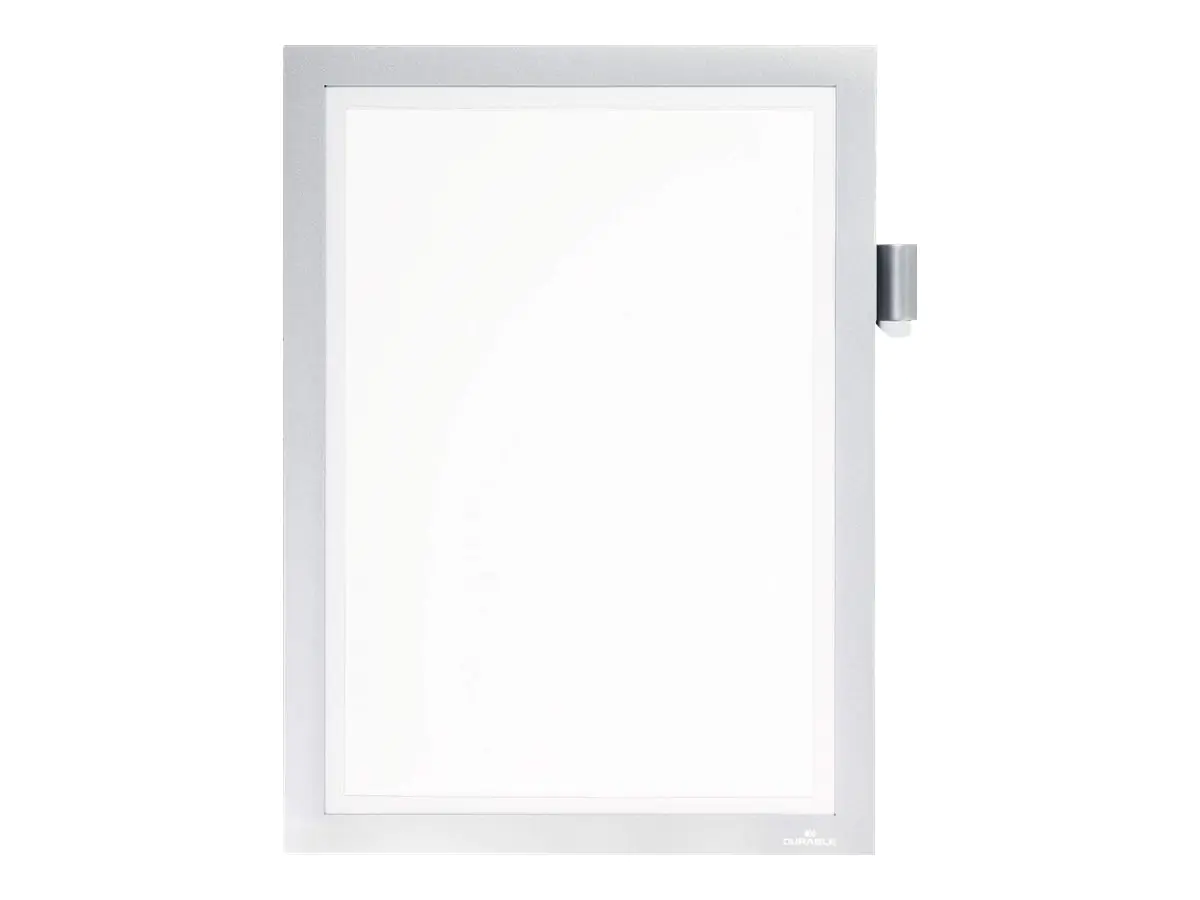 DURABLE Magnetrahmen DURAFRAME Note 499323 DIN A4 silber metallic