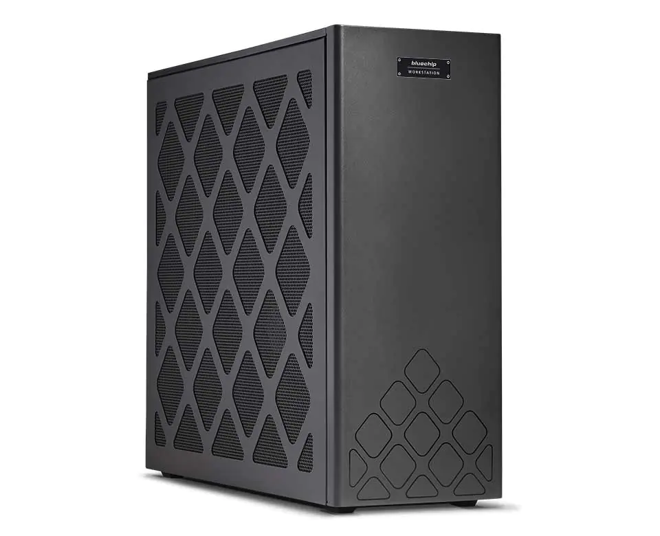 bluechip BUSINESSline Workstation WS800 Intel® Core™ i9 Prozessor 14900K / bis zu 6.00 GHz, Windows 11 Pro, 16 GB DDR5, 500 GB NVMe SSD, 2 × Gigabit Ethernet, Intel® Wi-Fi 6E, Bluetooth 5.3, NVIDIA RTX PRO™ 4000 Blackwell, built-to-order KZA114550
