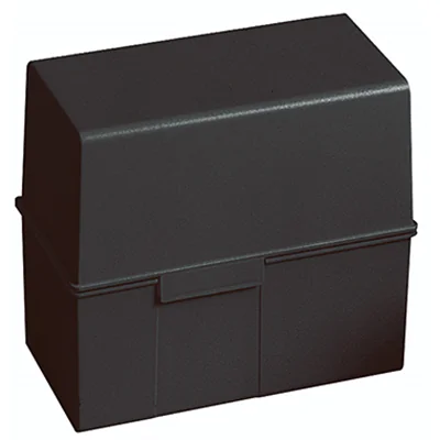 HAN Karteikasten 976-13 DIN A6 quer max. 400Karten PS schwarz HAN Karteikasten 976-13 DIN A6 quer max. 400Karten PS schwarz
