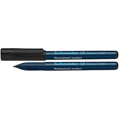 Schneider Permanentmarker Maxx 240 124001 1-2mm Rundspitze schwarz Schneider Permanentmarker Maxx 240 124001 1-2mm Rundspitze schwarz