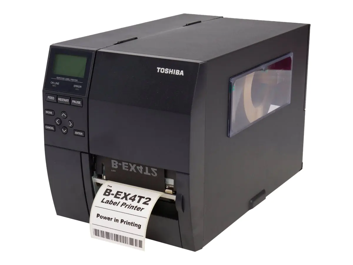 Toshiba TEC B-EX4T2-GS12-QM-R - Etikettendrucker - Thermodirekt / Thermotransfer - Rolle (20 cm) - 203 dpi - bis zu 304 mm/Sek. - USB 2.0, LAN Toshiba TEC B-EX4T2-GS12-QM-R - Etikettendrucker - Thermodirekt / Thermotransfer - Rolle (20 cm) - 203 dpi - bis zu 304 mm/Sek. - USB 2.0, LAN
