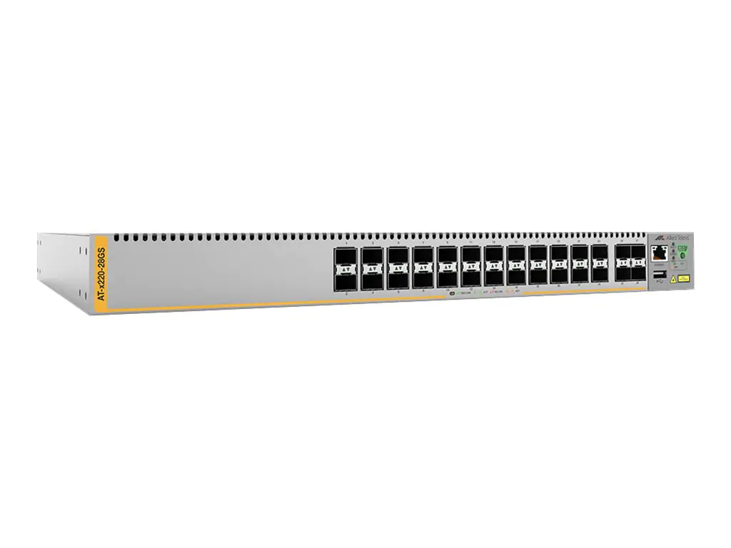 Allied Telesis AT x220-28GS - Switch - L3 - managed AT-X220-28GS-30