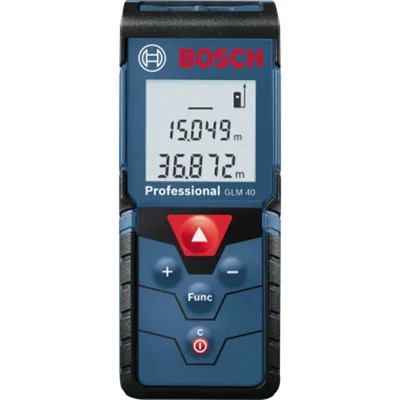 BOSCH Laser-Entfernungsmesser Professional GLM 40 0601072900 BOSCH Laser-Entfernungsmesser Professional GLM 40 0601072900