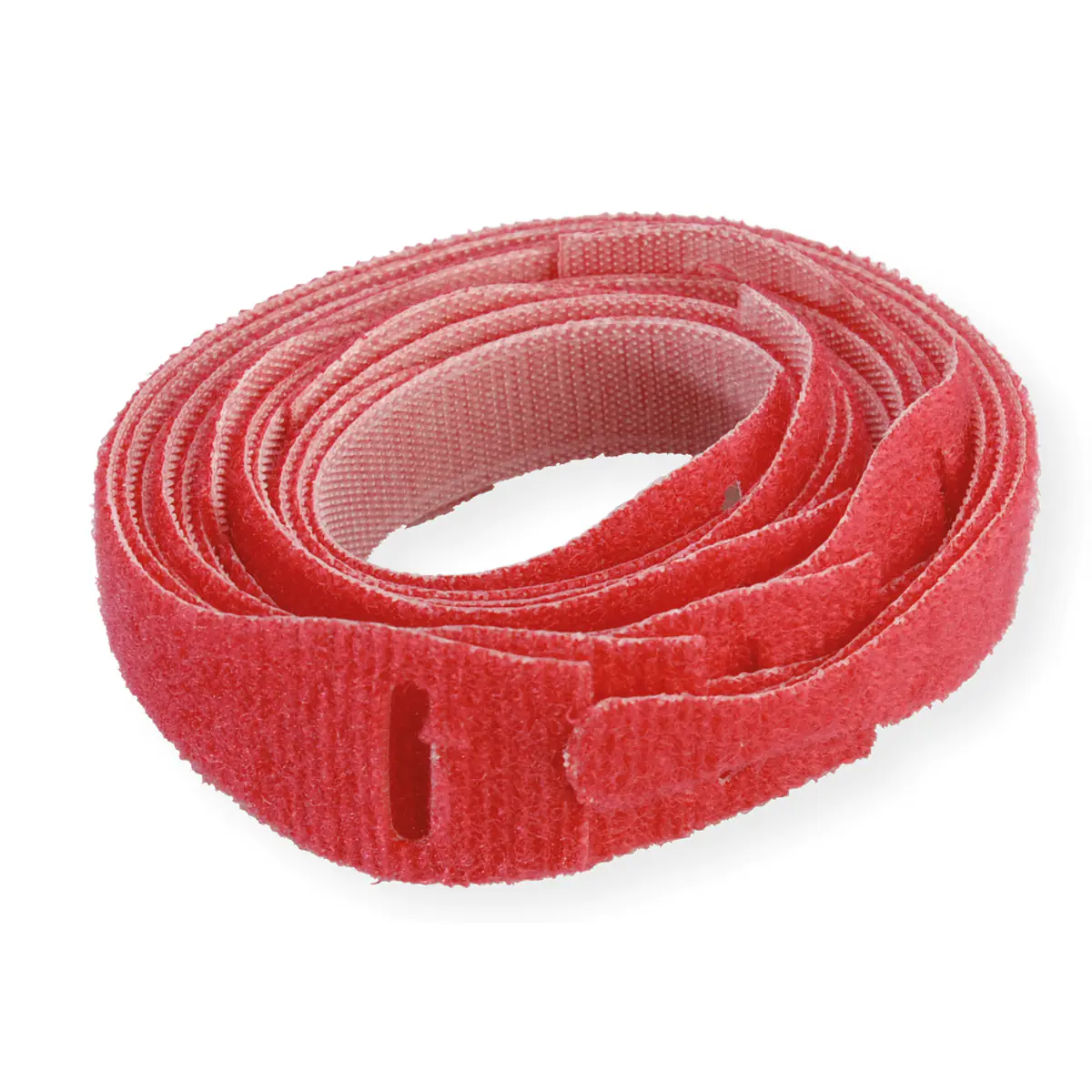 VELCRO Klettband Lasche 10 St. rot
