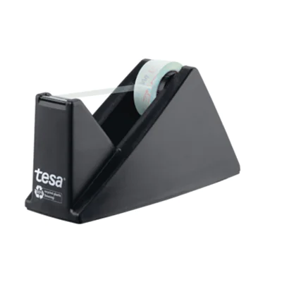 tesa® Tischabroller ecoLogo® 19 mm x 33 m (B x L) inkl. 1 Rolle tesafilm® Eco & Crystal, 19 mm x 10 m (B x L) ohne Lösungsmittel schwarz tesa® Tischabroller ecoLogo® 19 mm x 33 m (B x L) inkl. 1 Rolle tesafilm® Eco & Crystal, 19 mm x 10 m (B x L) ohne Lösungsmittel schwarz