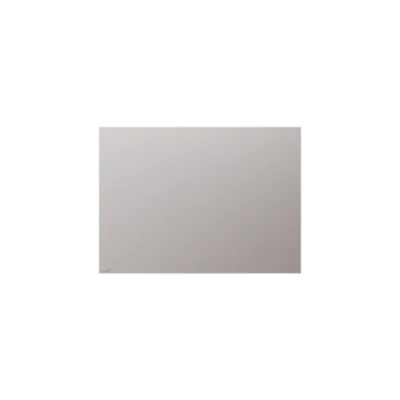 Legamaster Glasboard matte 120 x 90 cm (B x H) Tafel magnethaftend inkl. zwei superstarke Magnete (Ø 20 mm), ein Glasboardmarker edding95 Sicherheitsglas warmgrau