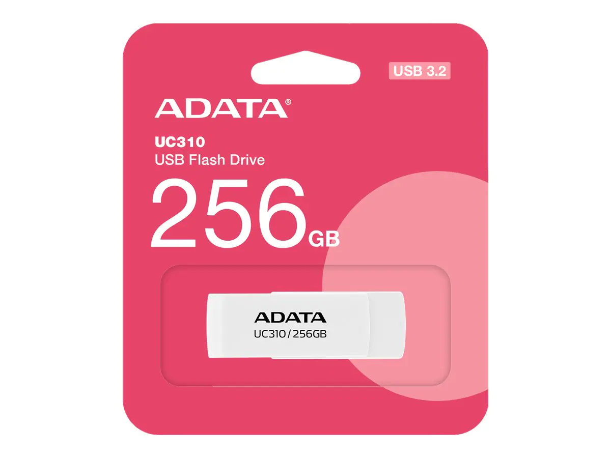 ADATA *UC310 256GB USB3.2 White