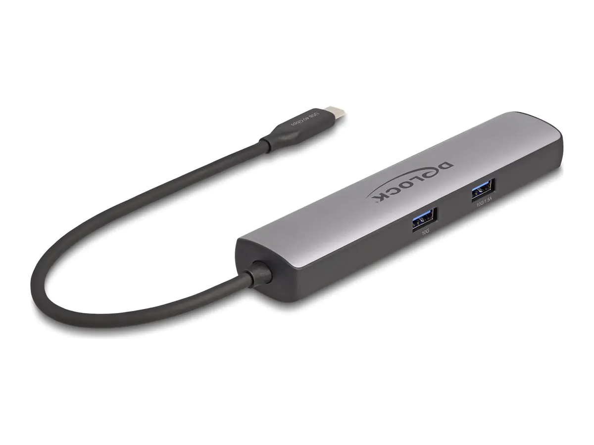 Delock - Dockingstation - USB-C 3.2 Gen 2 / Thunderbolt 3 / Thunderbolt 4 - HDMI - 2.5GbE