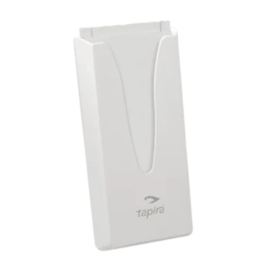 tapira Hygienebeutelspender tapira Hygienebeutel 07730026 29,5 x 13,5 x 5,5 cm (B x H x T) Kunststoff weiß