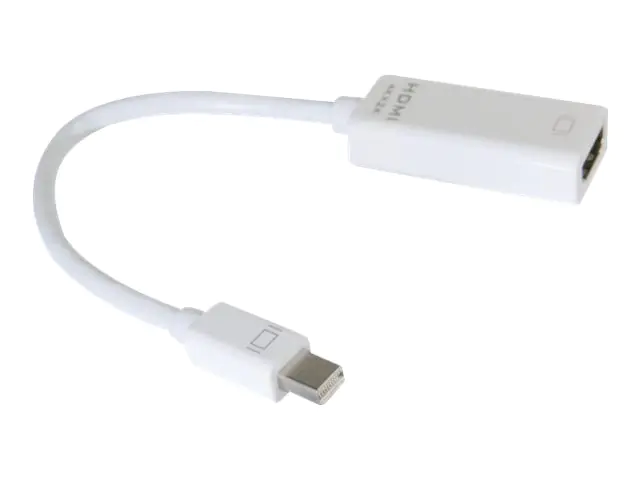 exertis Connect - Videoadapter - Mini DisplayPort männlich zu HDMI weiblich - 13 cm - 4K Unterstützung