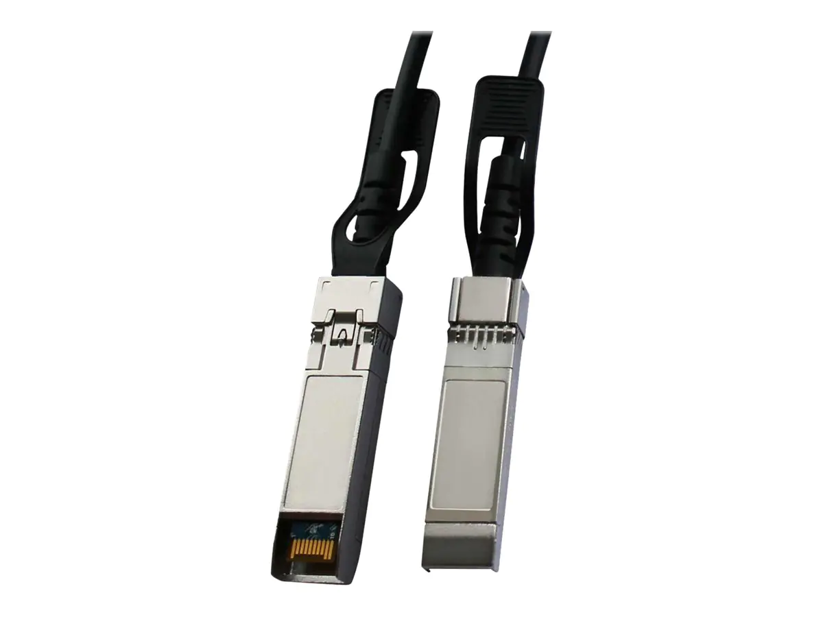 InLine - 10GBase Direktanschlusskabel - SFP+ zu SFP+ - 3 m - Doppelisolierung - SFF-8431/SFF-8432 - passiv - Schwarz