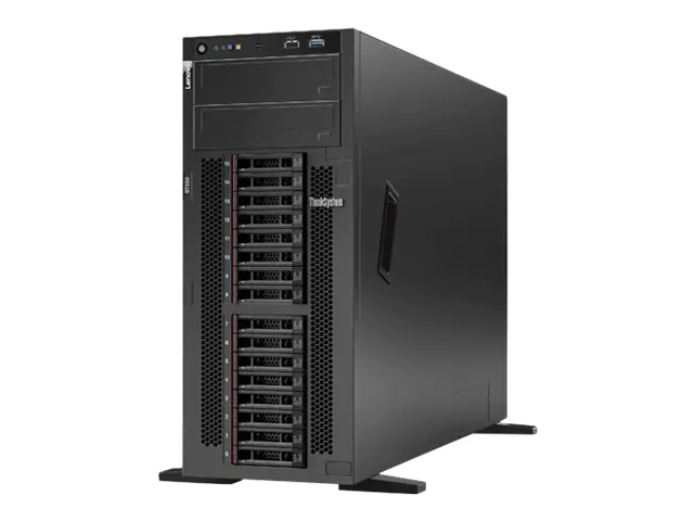 Lenovo ThinkSystem ST550 7X10 - Server - Tower - 4U - zweiweg - 1 x Xeon Silver 4208 / 2.1 GHz -