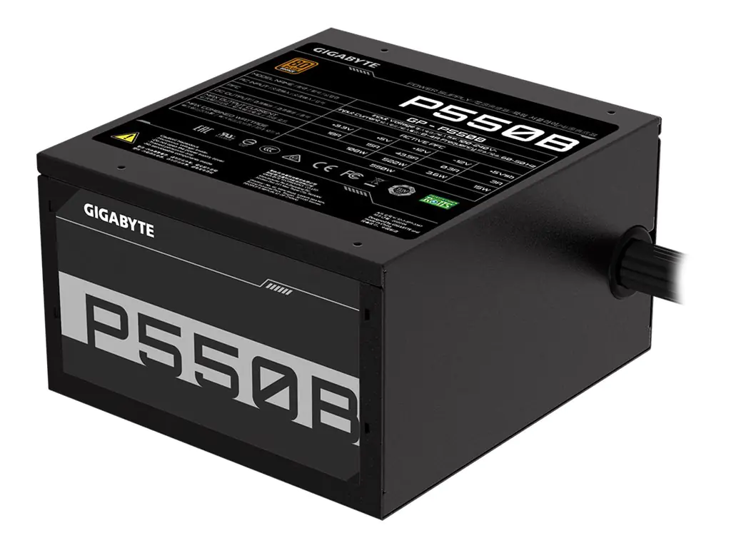 Gigabyte P550B - Netzteil (intern) - ATX12V 2.31 GP-P550B