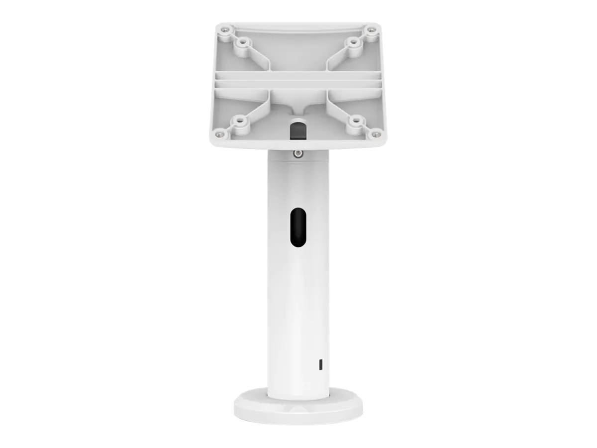 Compulocks Rise VESA Monitor Counter Top Kiosk Stand 8" Height White - Aufstellung - für Tablett - weiß - Montageschnittstelle: 100 x 100 mm - Schreibtisch