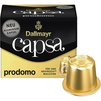 Dallmayr Kaffeekapsel capsa Prodomo 111000000 10 St./Pack. Dallmayr Kaffeekapsel capsa Prodomo 111000000 10 St./Pack.