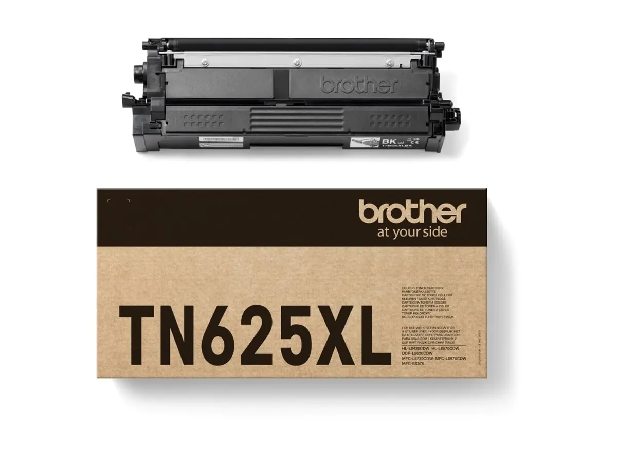 Brother Toner TN625XLBK Schwarz 5.500 Seiten 1 Stück hohe Kapazität