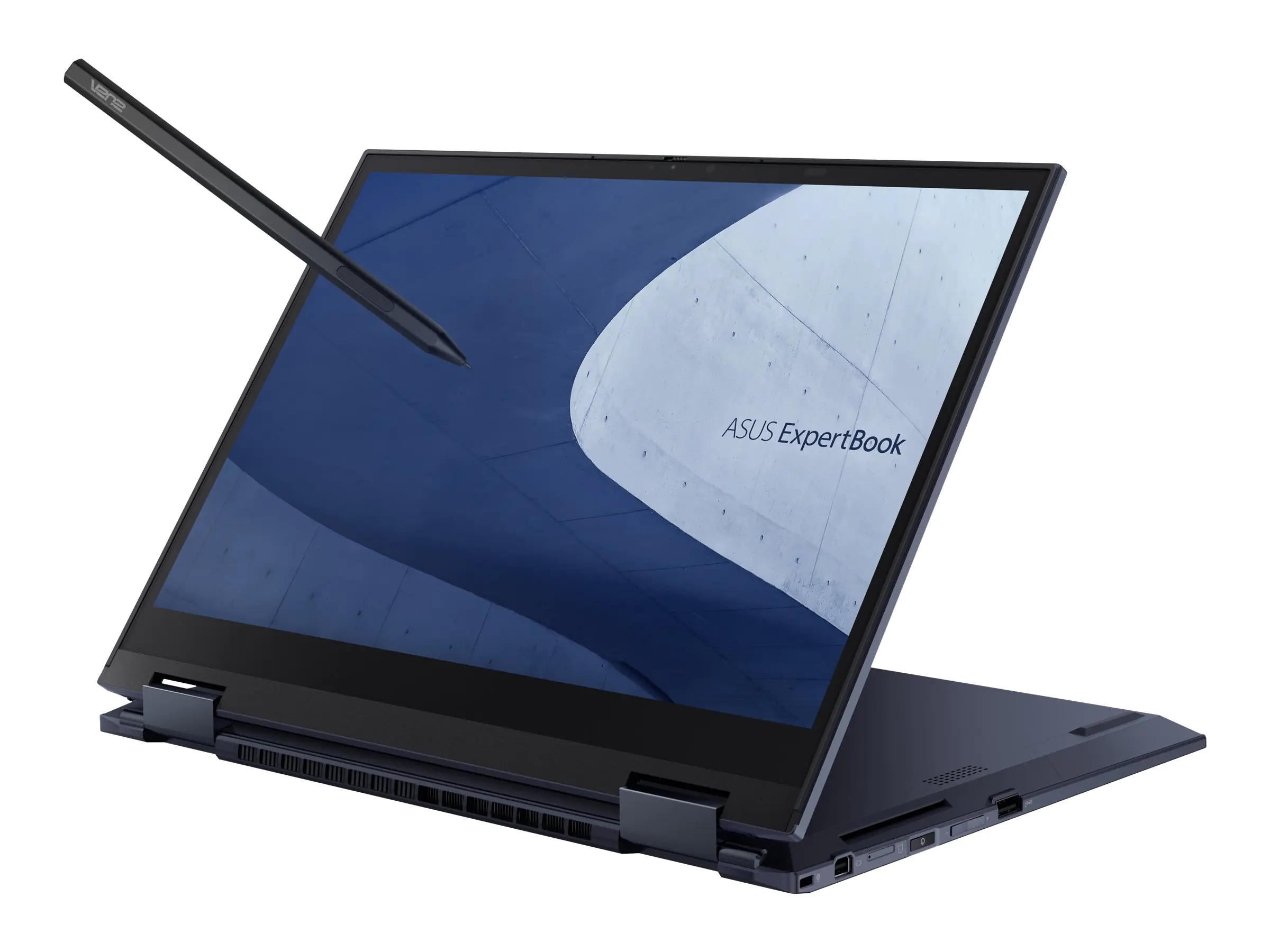 Asus ExpertBook B7 Flip B7402FEA-LA0413R - Flip-Design - Intel Core i7 1195G7 / 2.9 GHz - Win 10 Pro - Iris Xe Graphics - 16 GB RAM - 1 TB SSD NVMe - 35.6 cm (14")