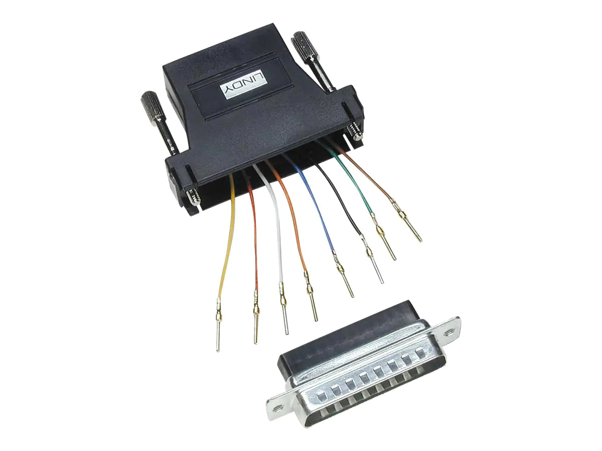 Lindy Serieller Adapter - RJ-45 (W) zu DB-25 (M)