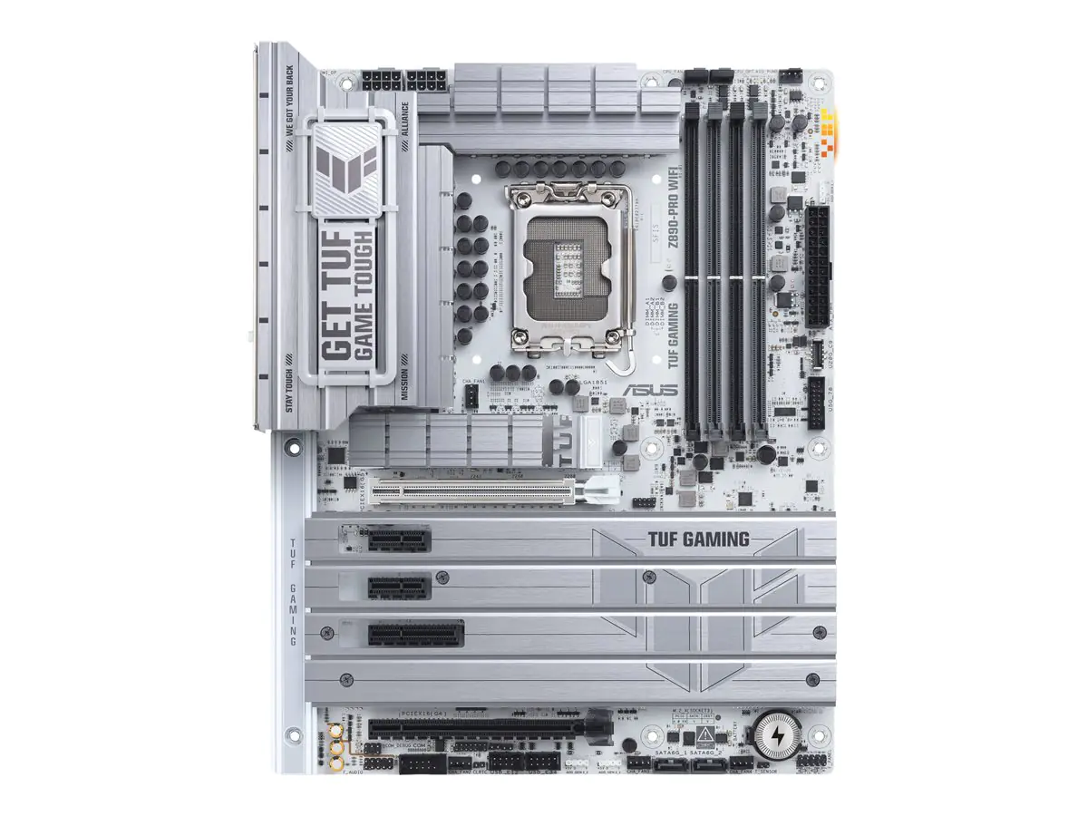 ASUS TUF GAMING Z890-PRO WIFI - Motherboard - ATX - LGA1851-Sockel - Z890 Chipsatz - USB 3.2 Gen 1, USB4 - Wi-Fi 7, Bluetooth, 2.5 Gigabit LAN - Onboard-Grafik (CPU erforderlich) - HD Audio (8-Kanal)