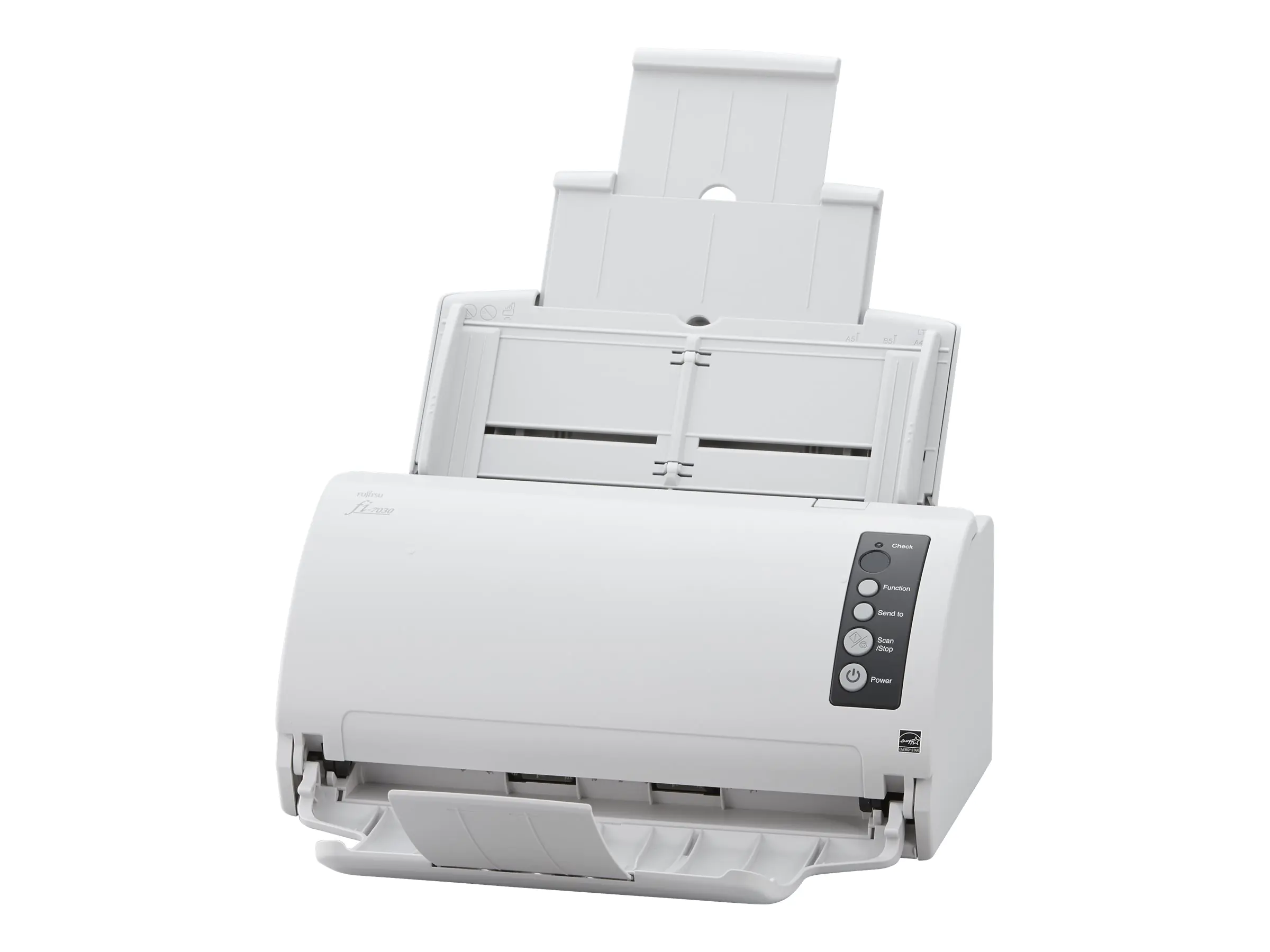 Fujitsu fi-7030 - Dokumentenscanner - Dual CCD - Duplex - 216 x 355.6 mm - 600 dpi x 600 dpi - bis zu 27 Seiten/Min. (einfarbig) / bis zu 27 Seiten/Min. (Farbe) - automatischer Dokumenteneinzug (50 Blätter) - USB 2.0