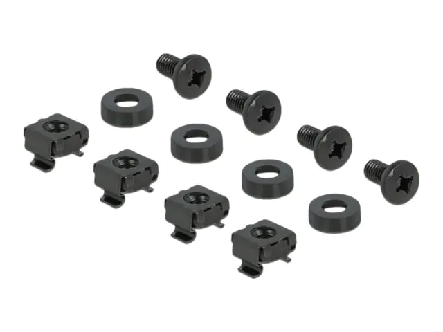 Delock Blindplatte - Schwarz - 4U - 25.4 cm (10")