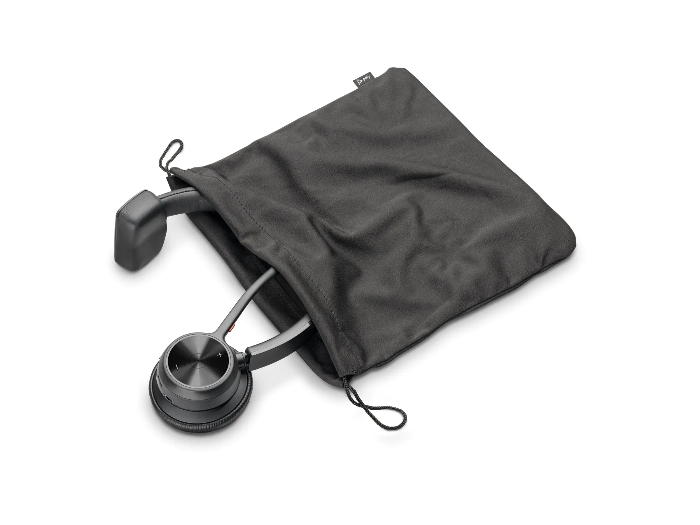 Poly Voyager 4310 - Voyager 4300 UC series - Headset - On-Ear - Bluetooth - kabellos, kabelgebunden - USB-A - Schwarz - Zoom Certified