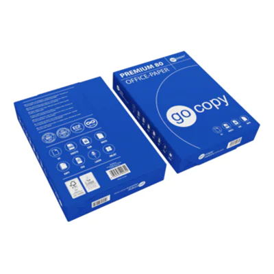 go copy Kopierpapier Premium DIN A4 80g/m² weiß 500 Bl./Pack. go copy Kopierpapier Premium DIN A4 80g/m² weiß 500 Bl./Pack.