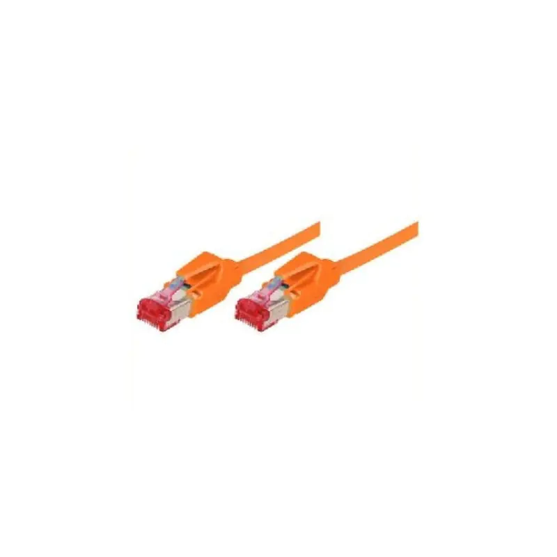 Tecline Patchkabel RJ-45 (M) RJ-45 (M) 71805A 5 m Abgeschirmt CAT 6a Orange
