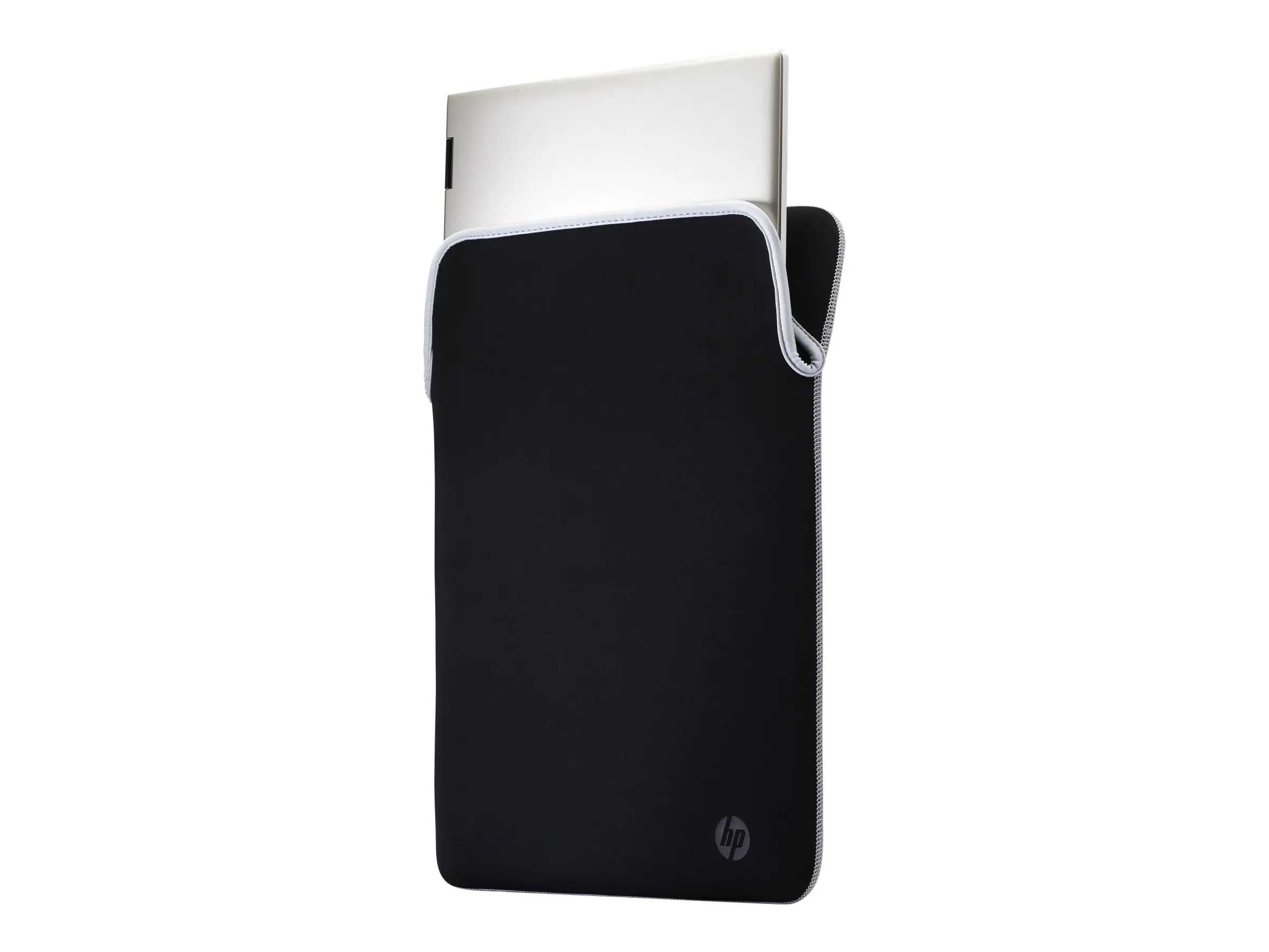 HP Reversible Protective - Notebook-Hülle - 35.8 cm (14.1") - Schwarz, Silber - für Chromebook 14; Chromebook x360; Laptop 14; Pavilion Laptop 14; Pavilion x360 Laptop