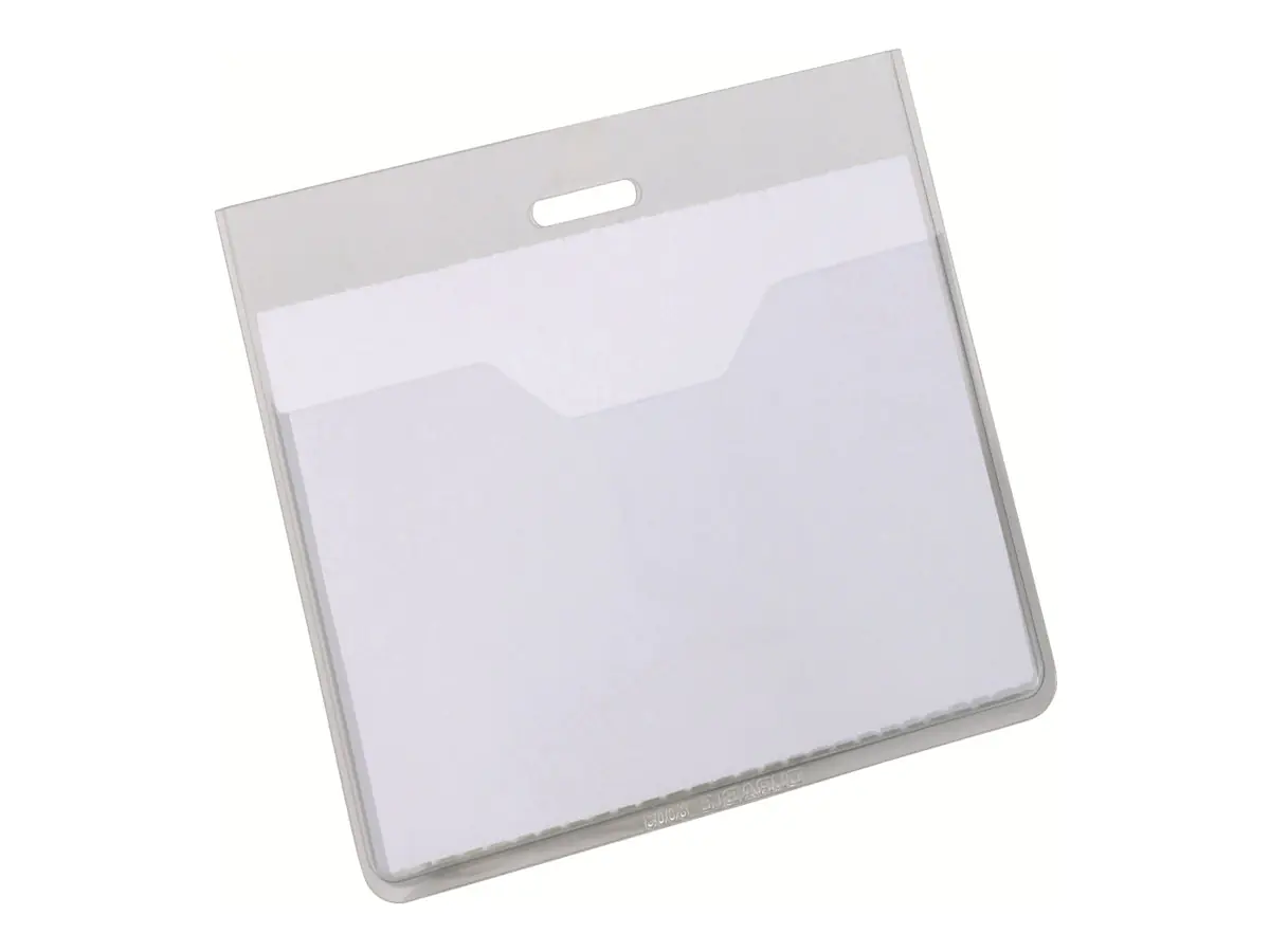 Durable Namensschild - für 60 x 90 mm - durchsichtig (Packung mit 20) 813619