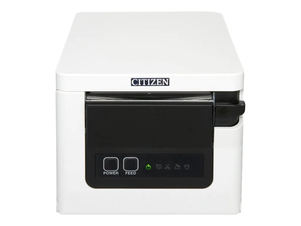 Citizen CT-S751 - Belegdrucker - Thermodirekt - 8 cm Rolle - 203 dpi - bis zu 350 mm/Sek. - USB 2.0 - Cutter - weiß